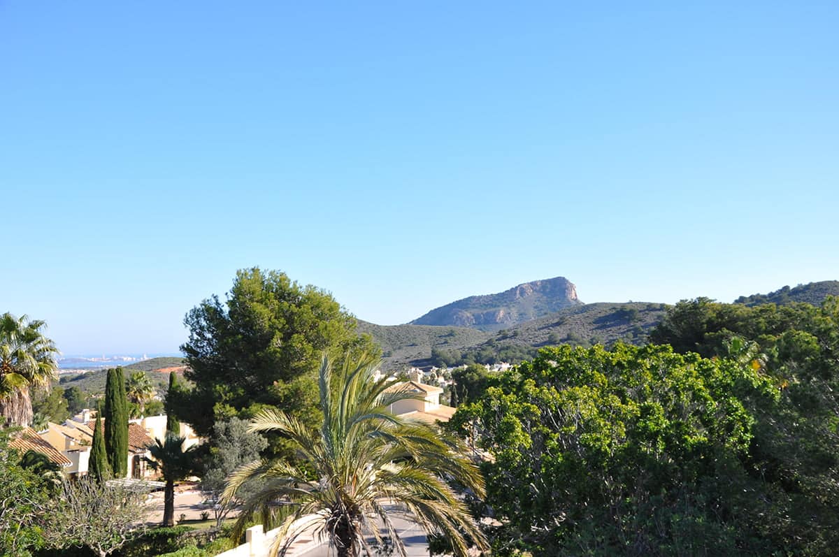 Great views from plot 142 La Joya at La Manga Club